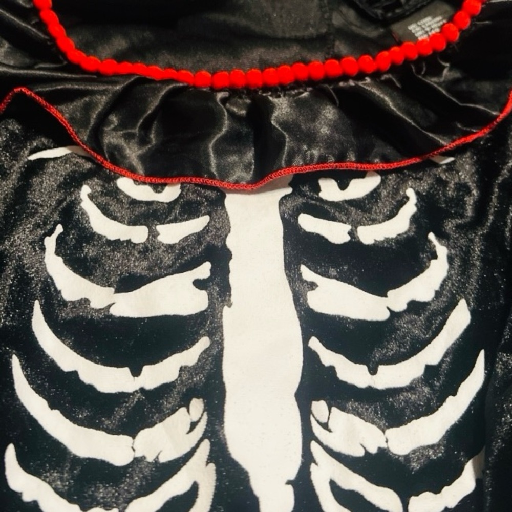 HALLOW’S EVE Day of The Dead Tulled
Dress Halloween Costume Girl’s Size Large 10 - Picture 4 of 9